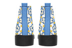 Blue Daisy Stripe