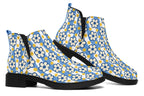 Blue Daisy Stripe
