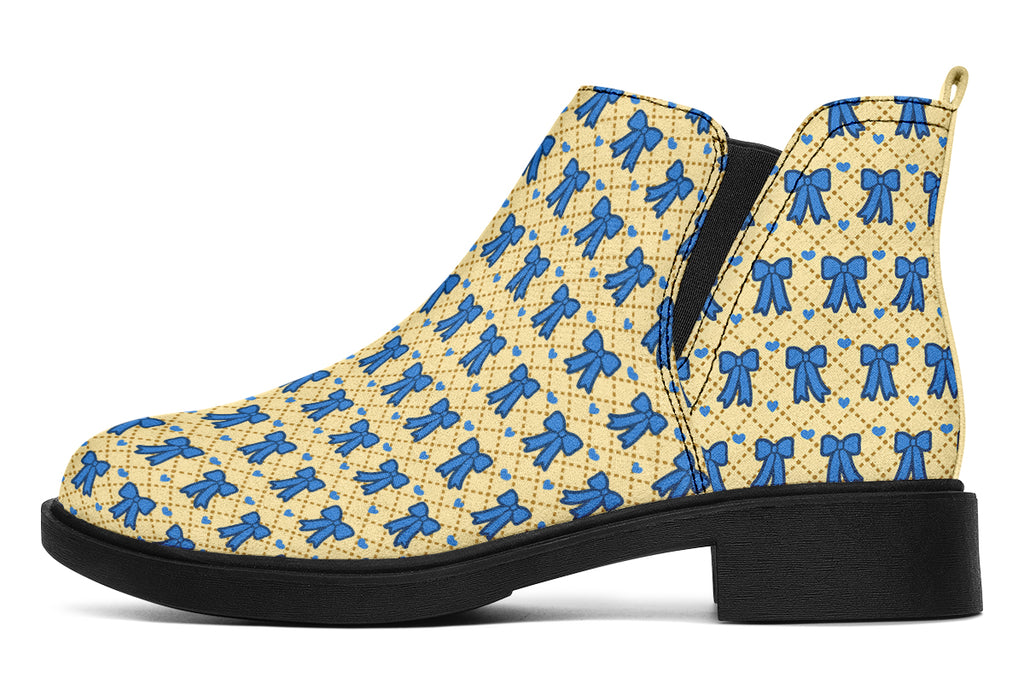 Cobalt Bows on Butter