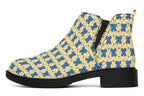 Cobalt Bows on Butter