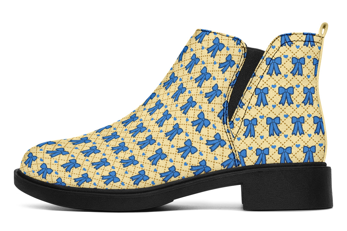 Cobalt Bows on Butter