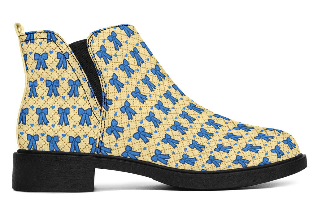 Cobalt Bows on Butter