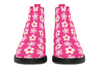 Cream Flowers On Hot Pink