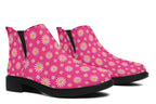 Daisies on Hot Pink