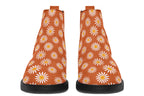 Daisies on Orange