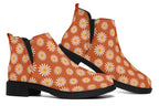 Daisies on Orange