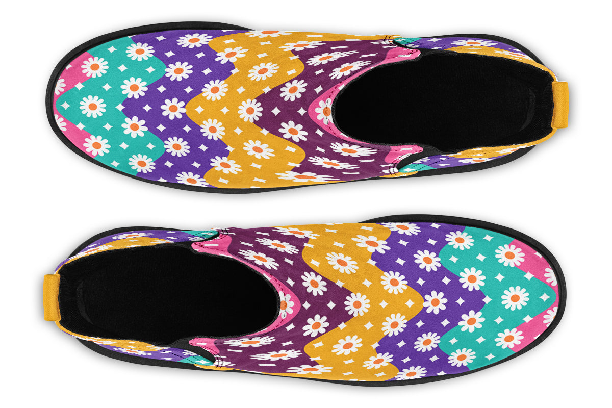 Electric Wave Daisies