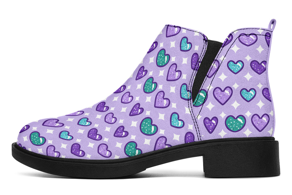 Glitter Hearts
