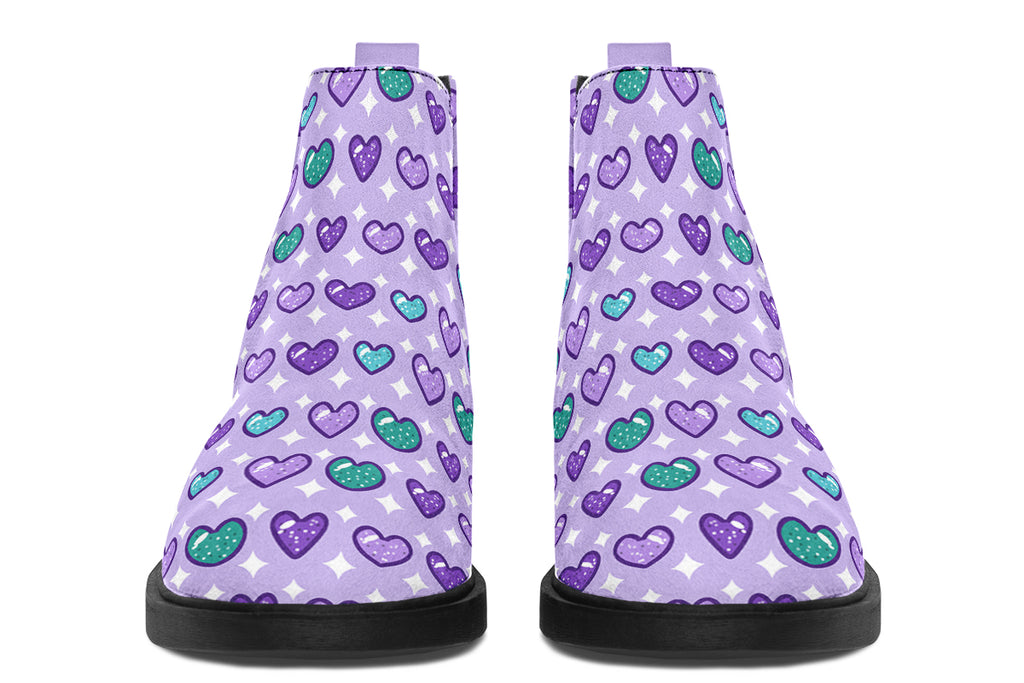 Glitter Hearts