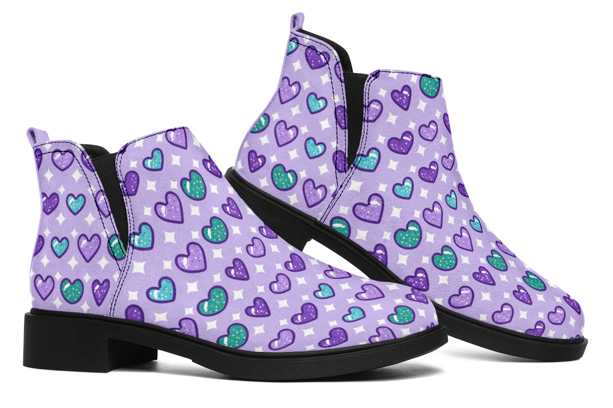 Glitter Hearts