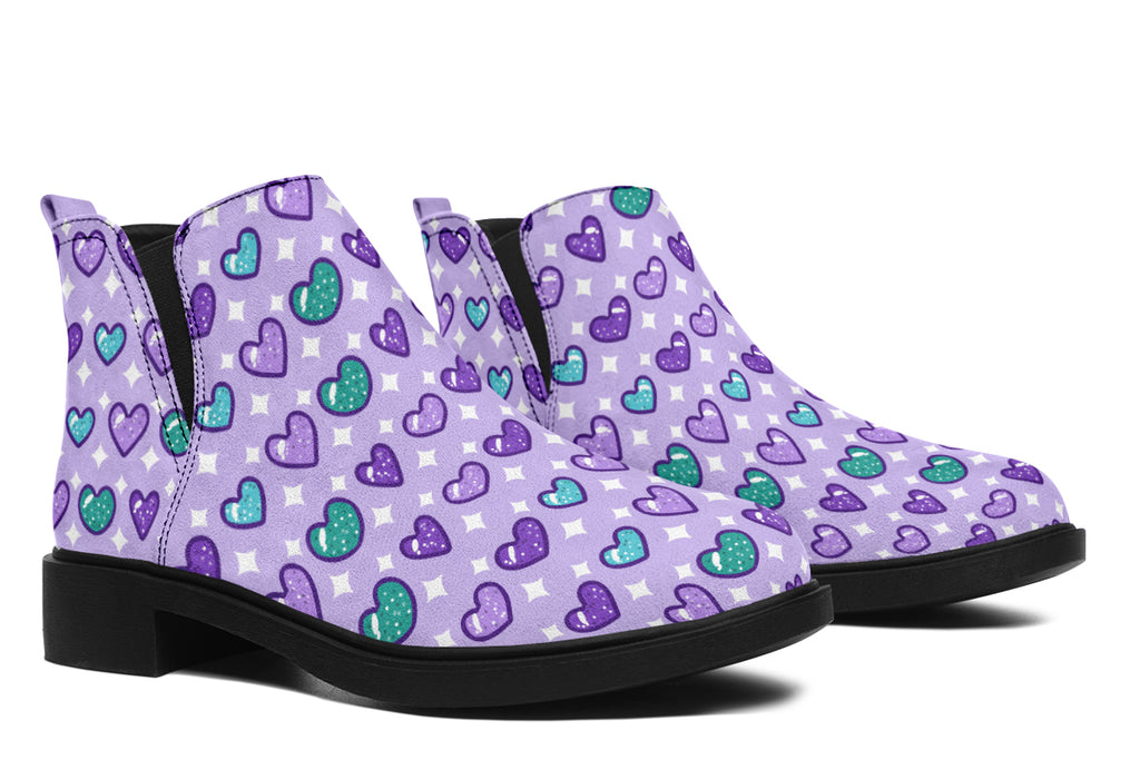 Glitter Hearts