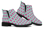 Hot Pink Bows on Mint