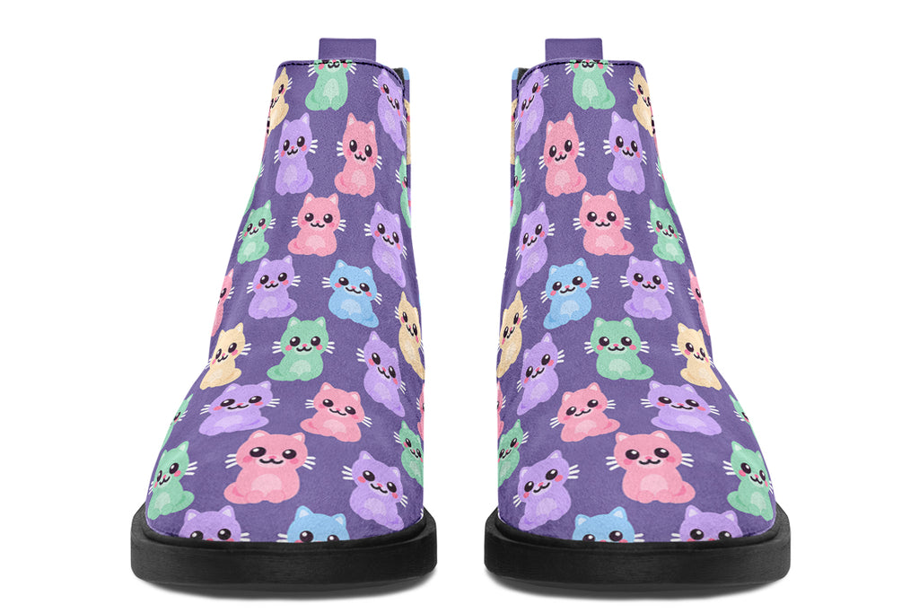 Pastel Cat Stack