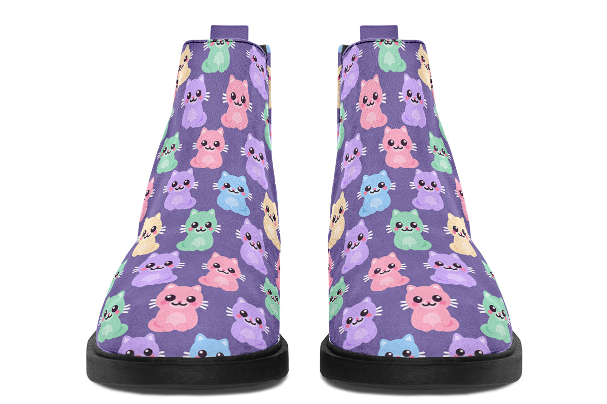 Pastel Cat Stack