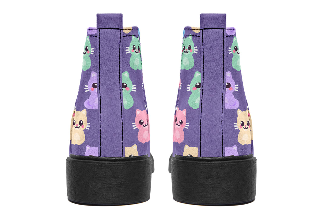 Pastel Cat Stack