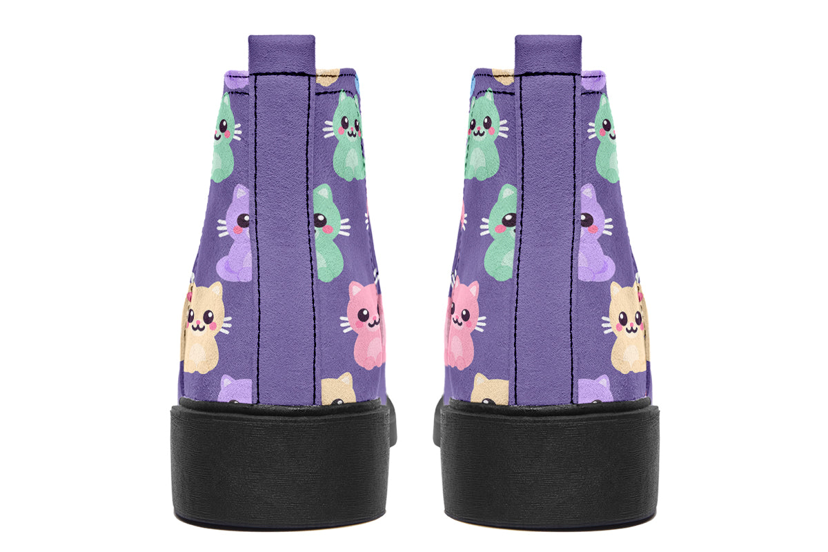 Pastel Cat Stack