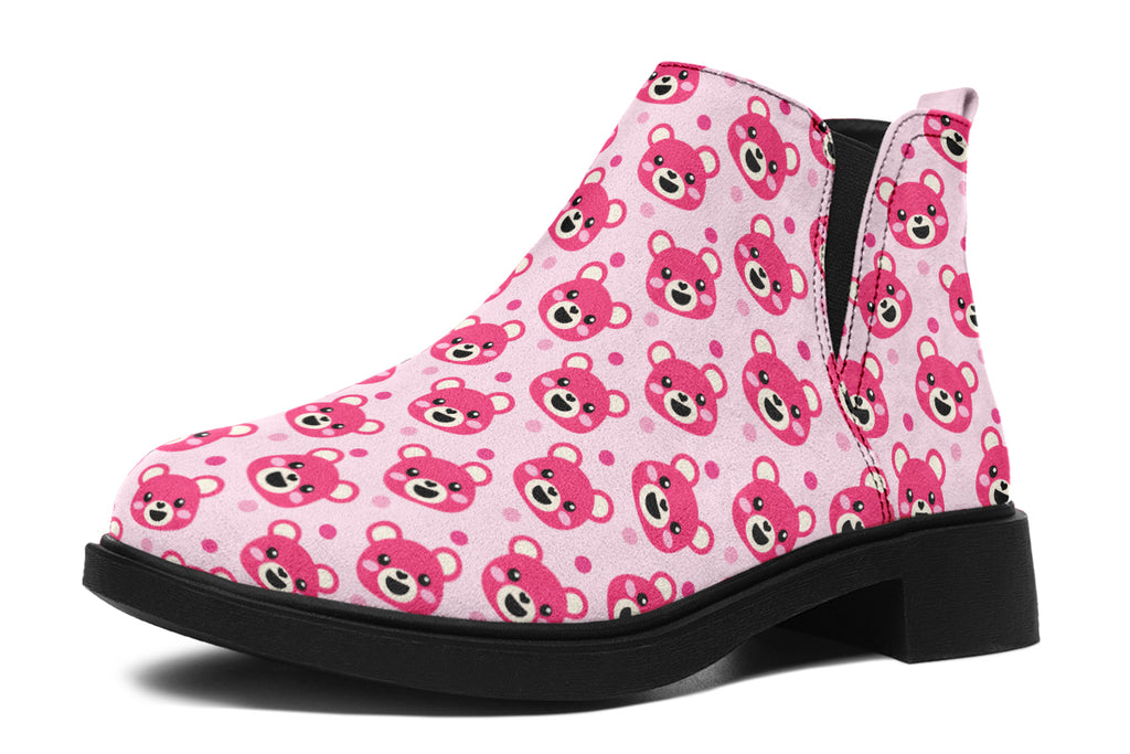 Pink Bear Faces