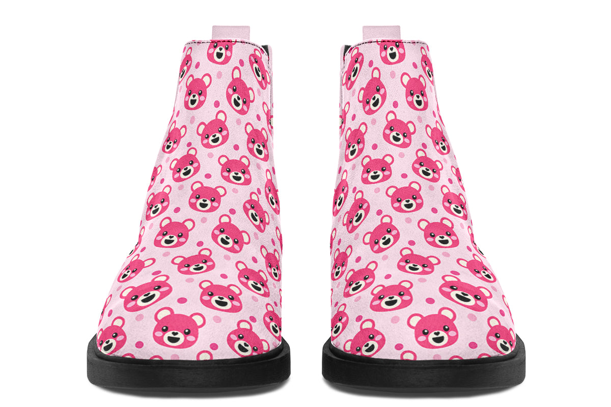 Pink Bear Faces