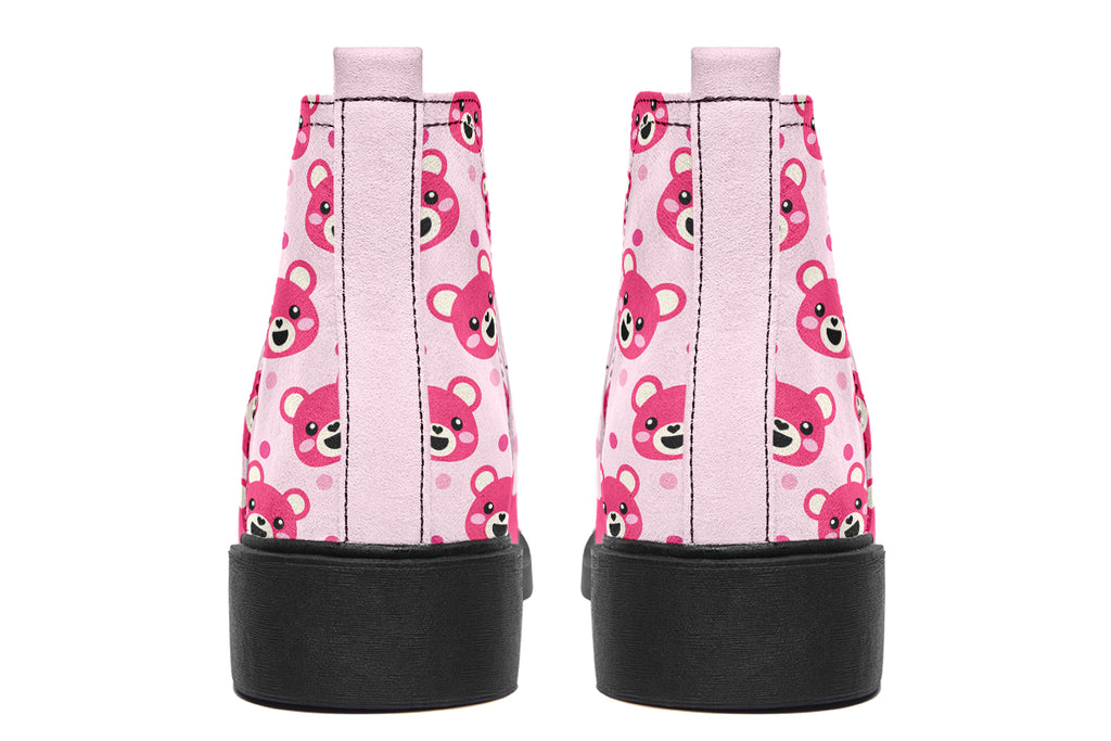 Pink Bear Faces