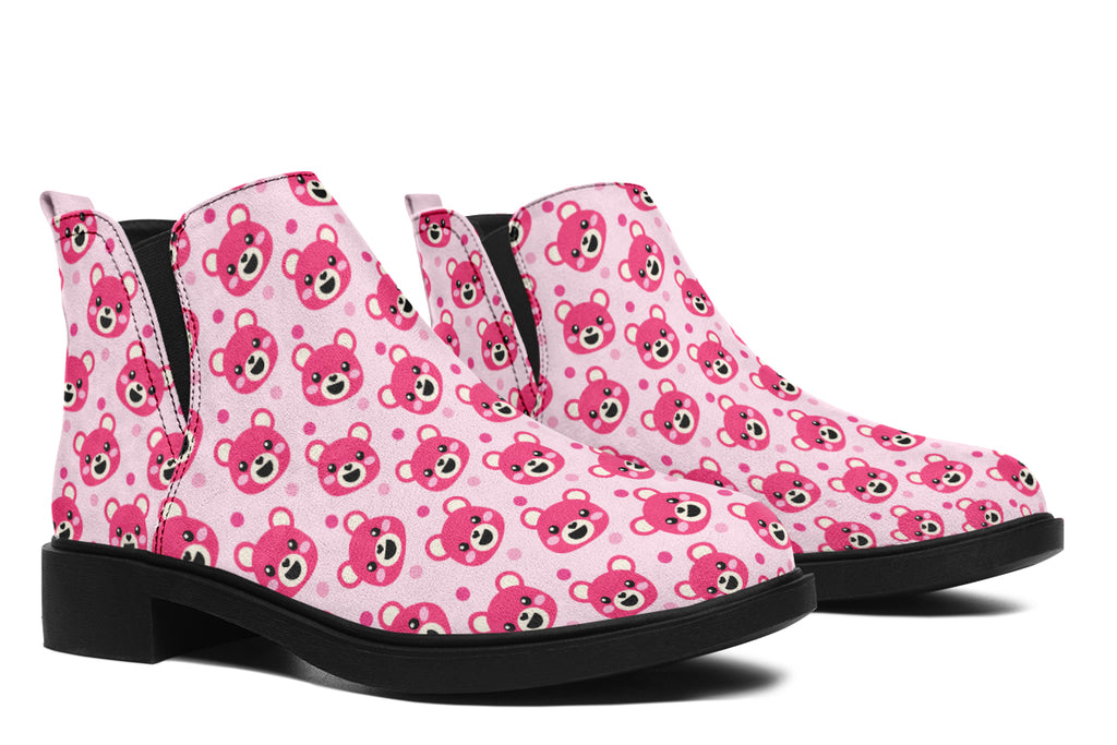 Pink Bear Faces