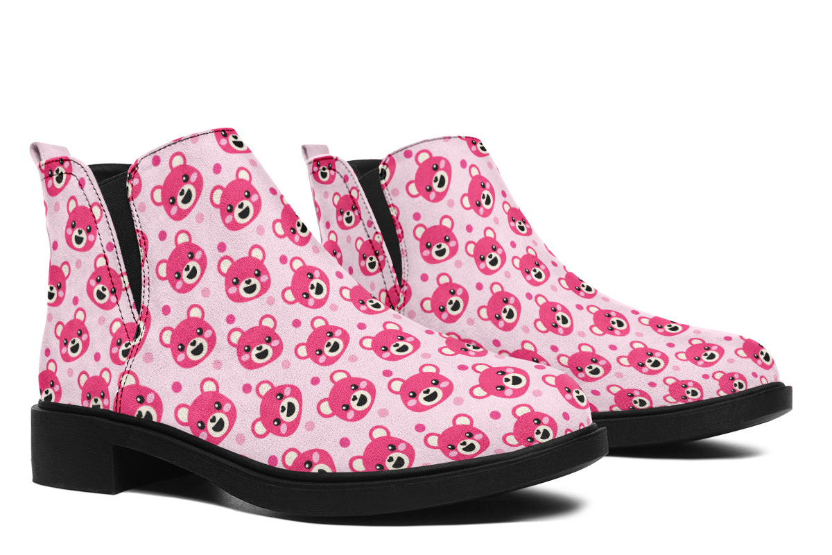 Pink Bear Faces
