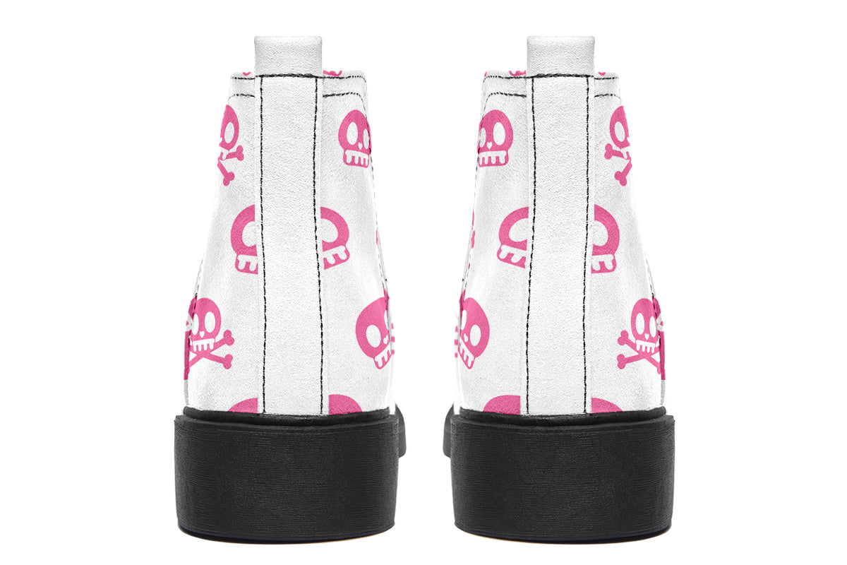Pink Crossbones