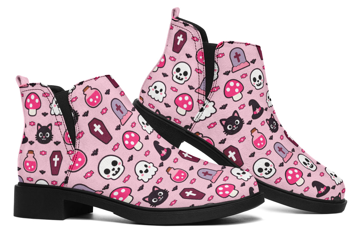 Pink Halloween Icons