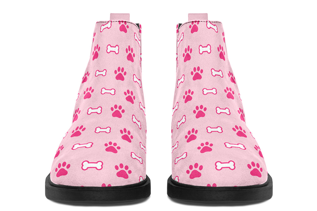 Pink Paws and Bones