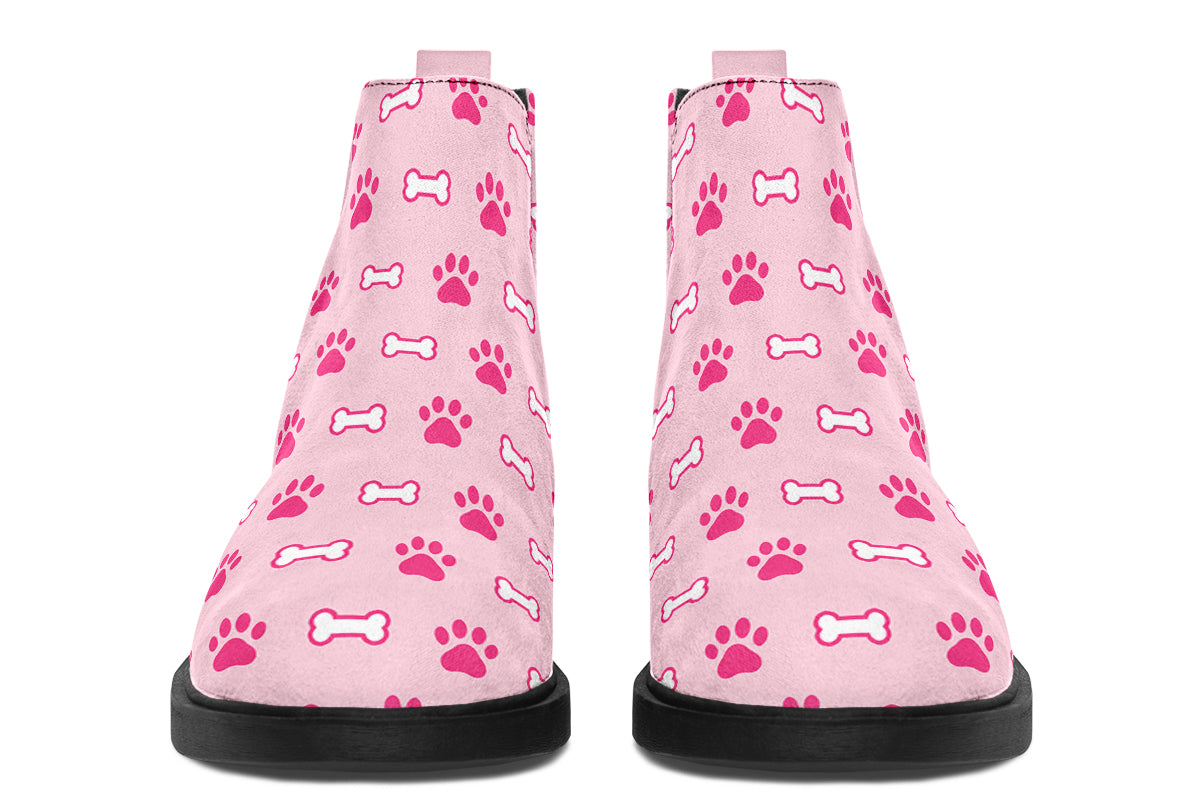 Pink Paws and Bones