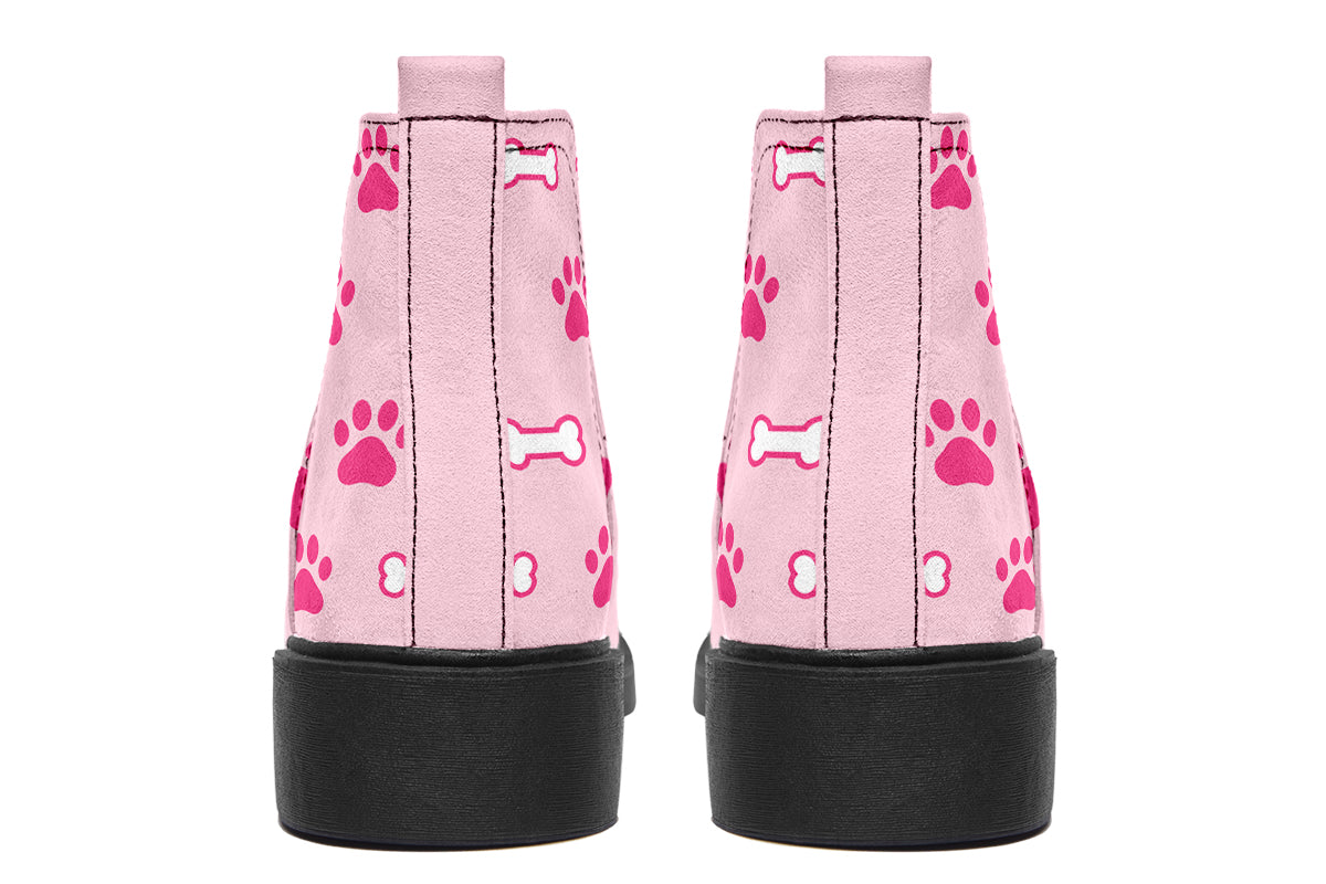 Pink Paws and Bones