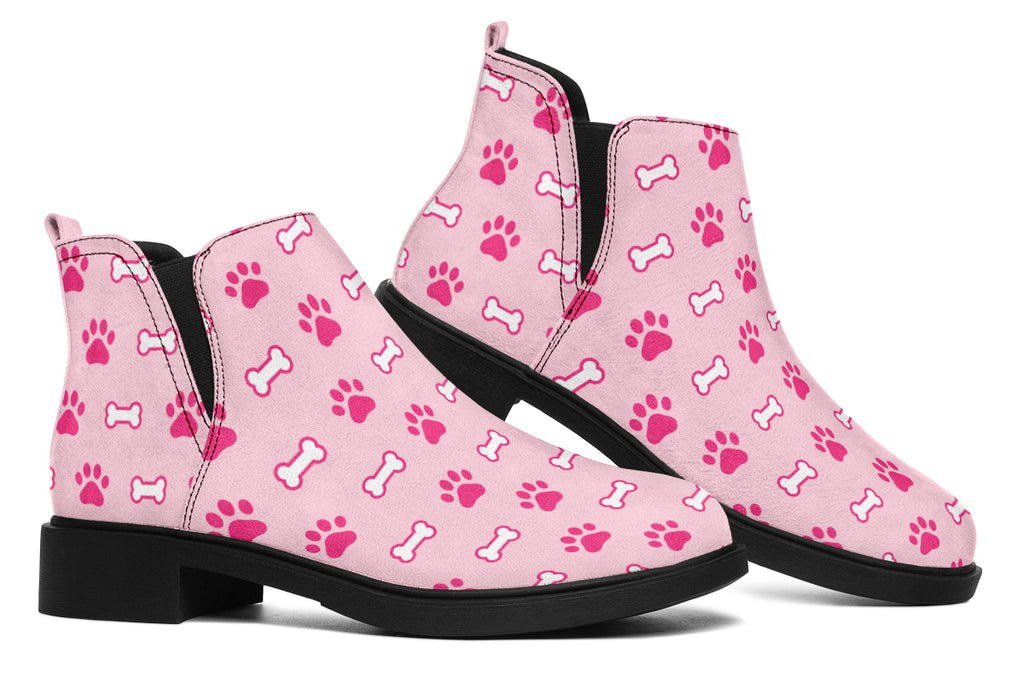 Pink Paws and Bones