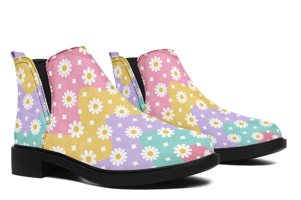Rainbow Wave Daisies