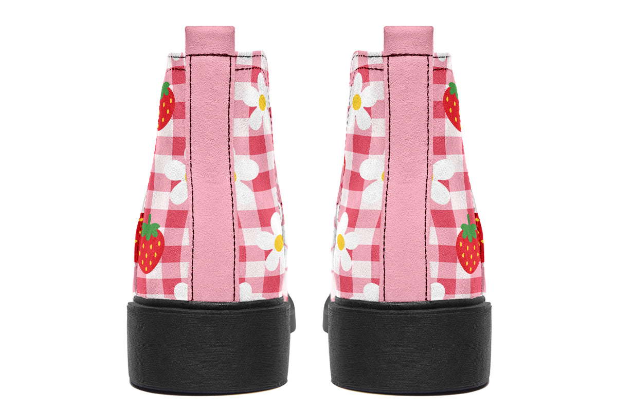 Strawberry Gingham