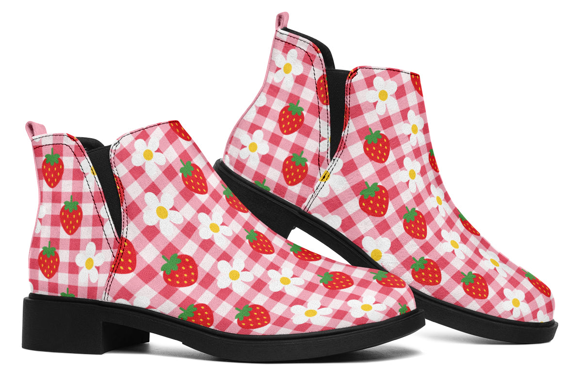 Strawberry Gingham