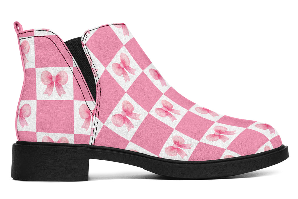 Watercolour Bow Check
