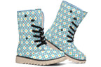 Blue Daisy Lattice