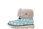 Blue Daisy Lattice