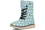 Blue Daisy Lattice