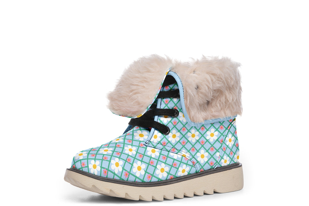 Blue Daisy Lattice
