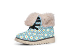 Blue Daisy Lattice