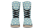 Blue Daisy Lattice