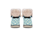 Blue Daisy Lattice