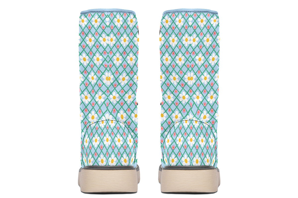 Blue Daisy Lattice