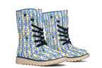 Blue Daisy Stripe