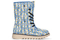 Blue Daisy Stripe