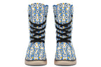 Blue Daisy Stripe