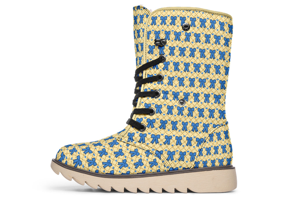 Cobalt Bows on Butter