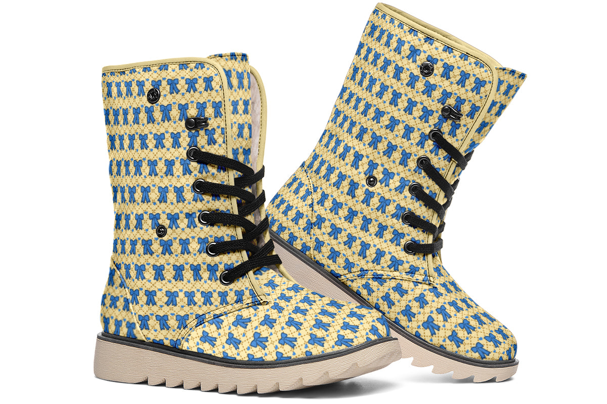 Cobalt Bows on Butter