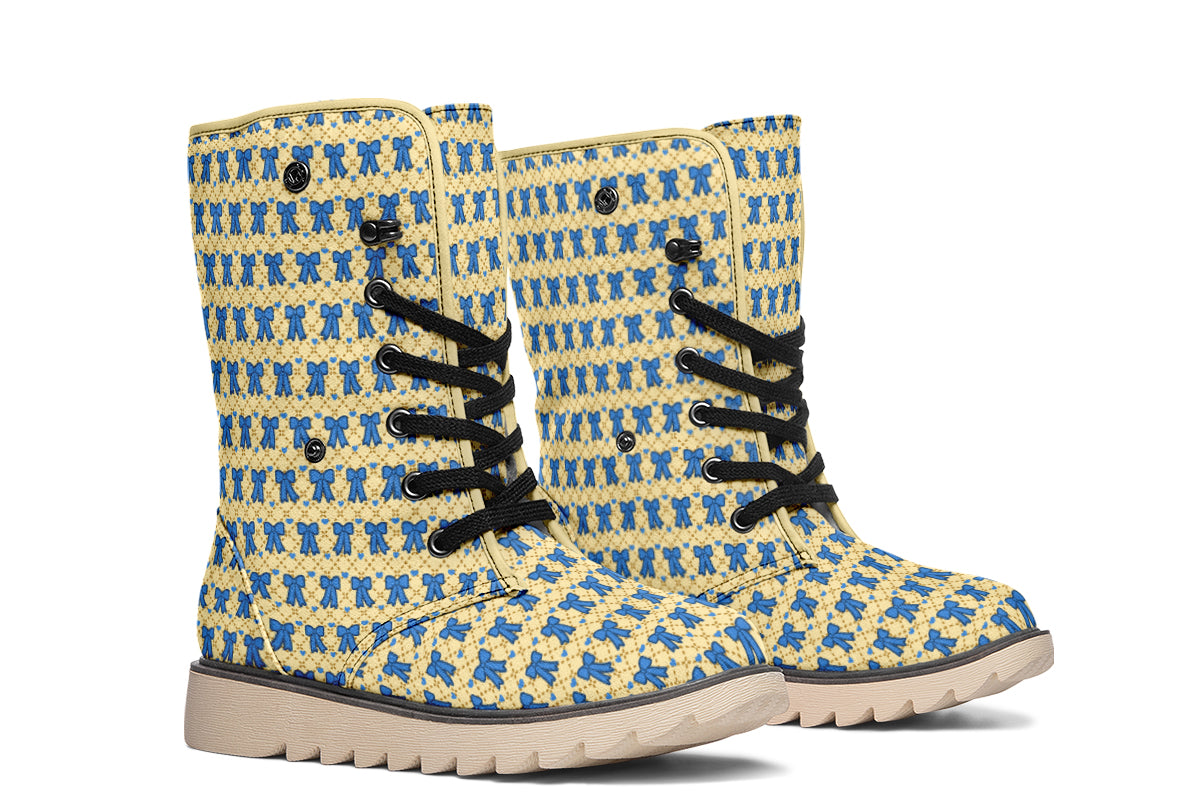 Cobalt Bows on Butter