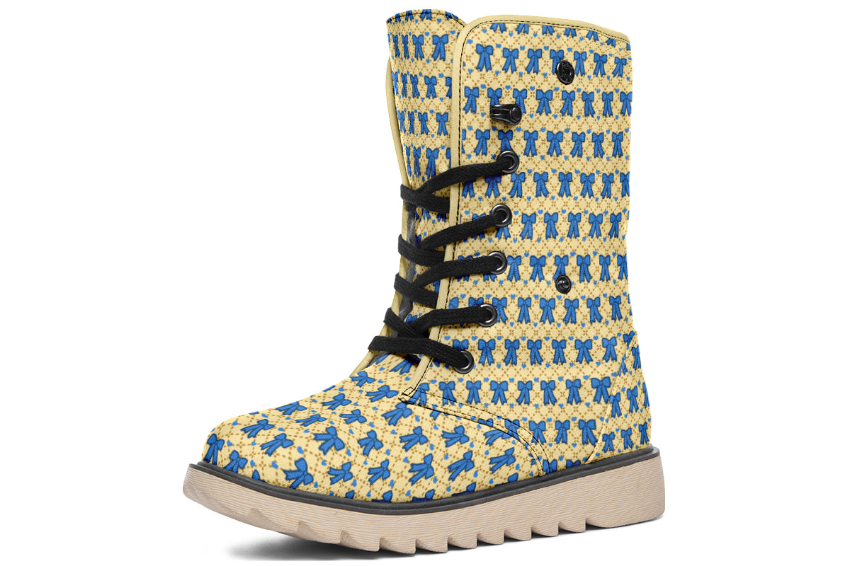 Cobalt Bows on Butter